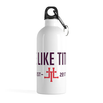 School Days Steel Water Bottle (Plum)