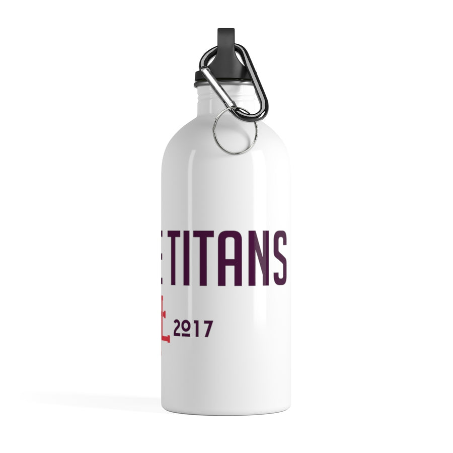 School Days Steel Water Bottle (Plum)