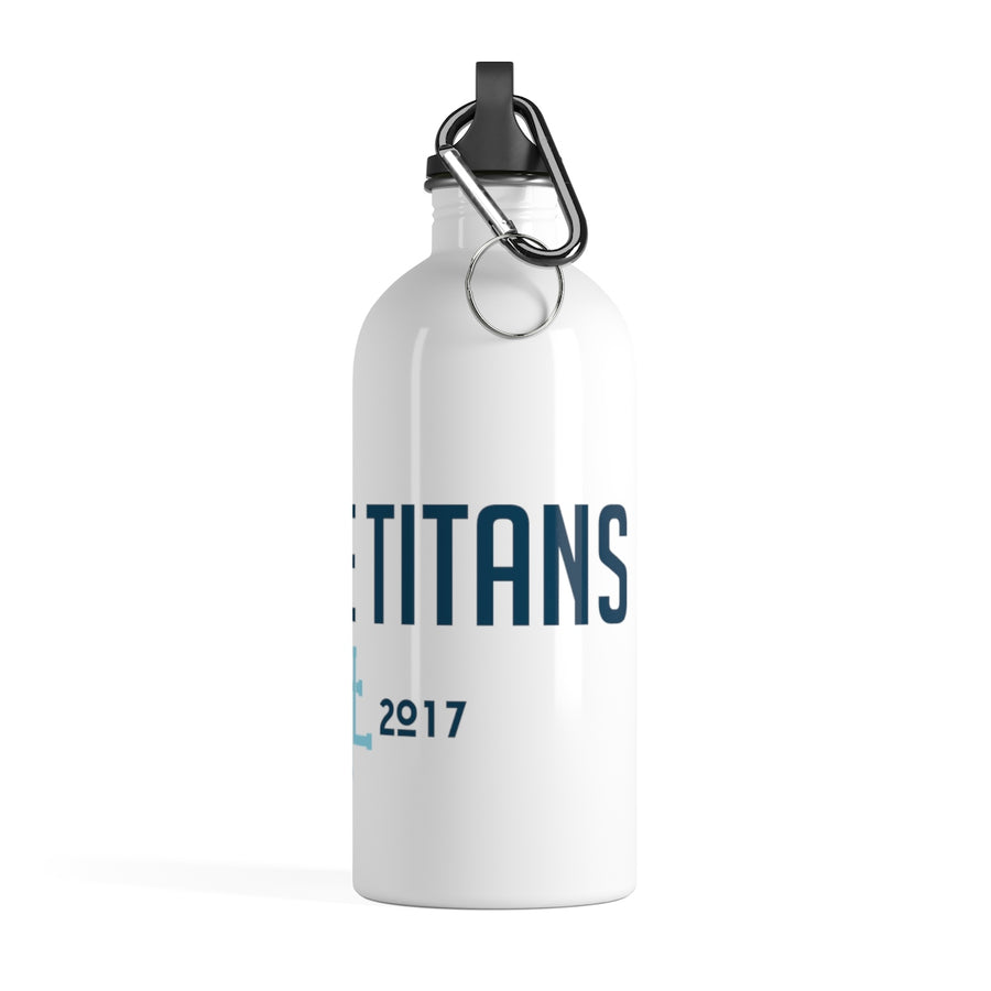 School Days Steel Water Bottle (Teal)