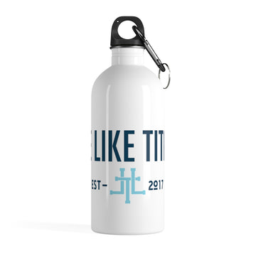 School Days Steel Water Bottle (Teal)